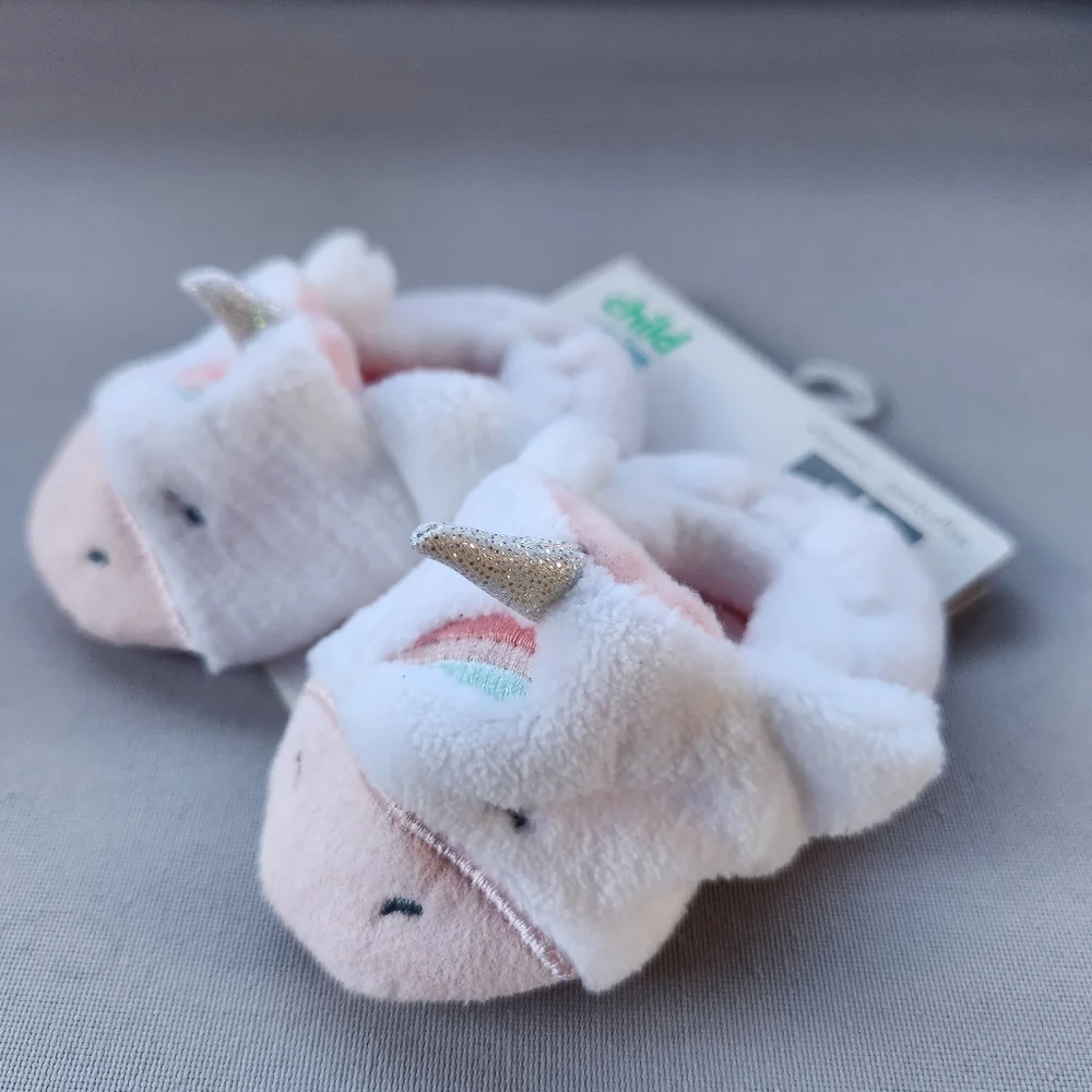 Carters unicorn slippers